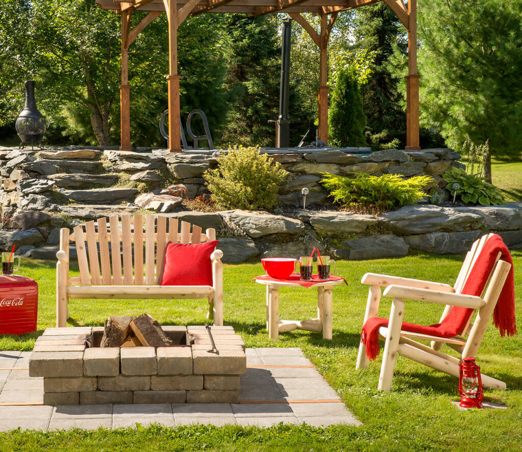 Ensemble fauteuil et causeuse